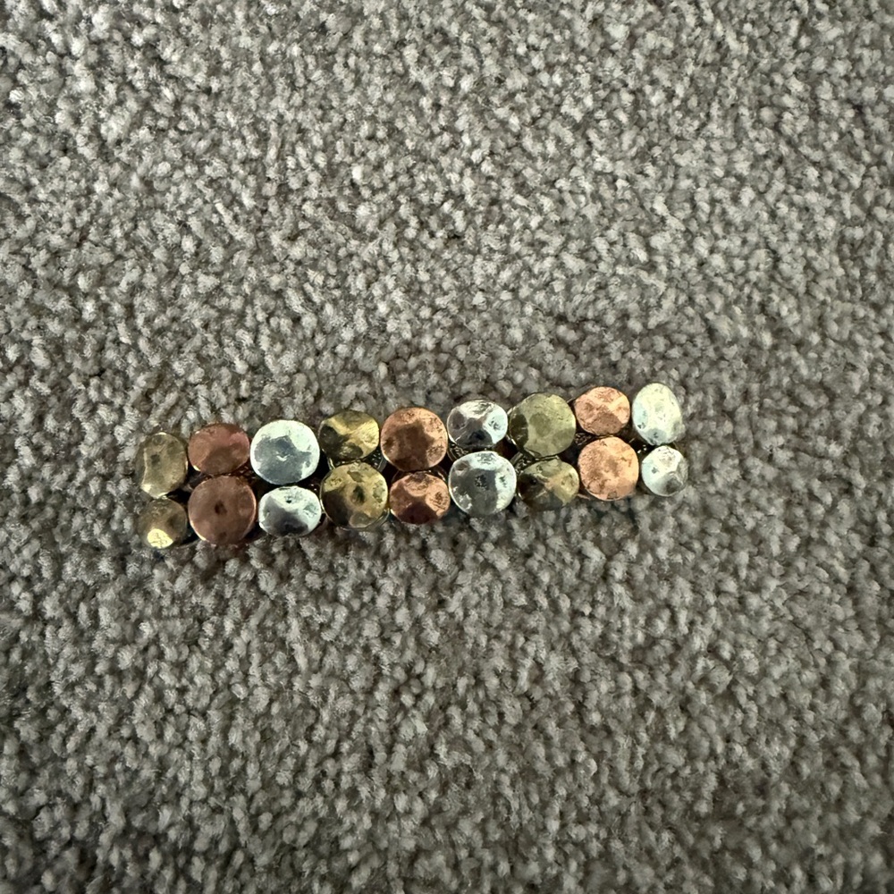 Mixed Metal Stretch Bracelet
